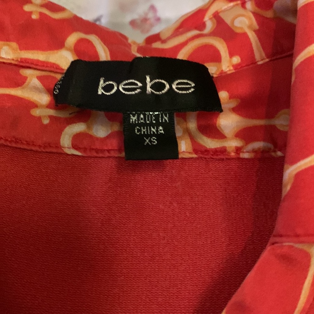Bebe vintage silky shirt - Picture 6 of 6
